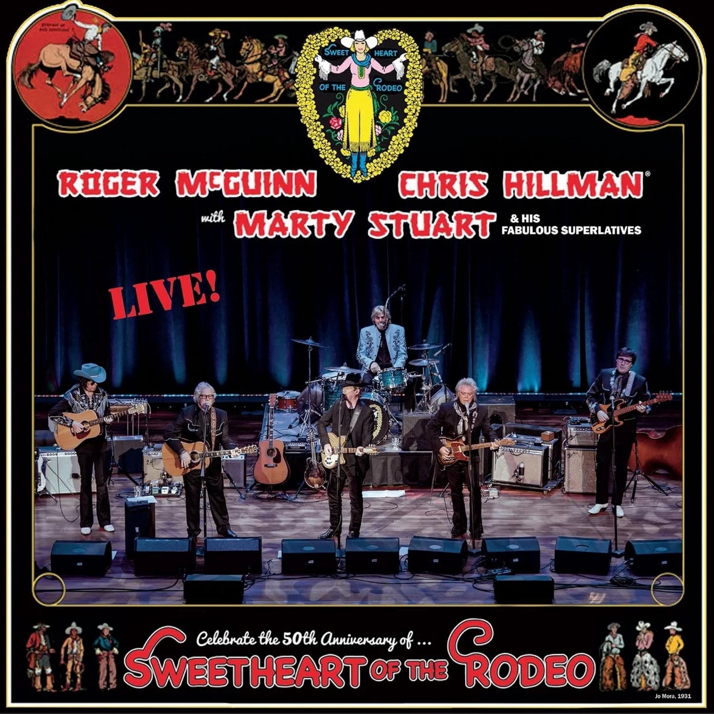 Sweetheart of the Rodeo 50th Anniversary Concerts CD • Signed by Chris Hillman