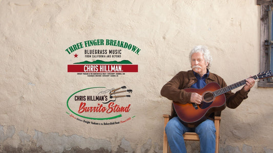 COUNTRY ROCK PIONEER CHRIS HILLMAN LAUNCHES NEW SIRIUSXM SHOW THREE FINGER BREAKDOWN