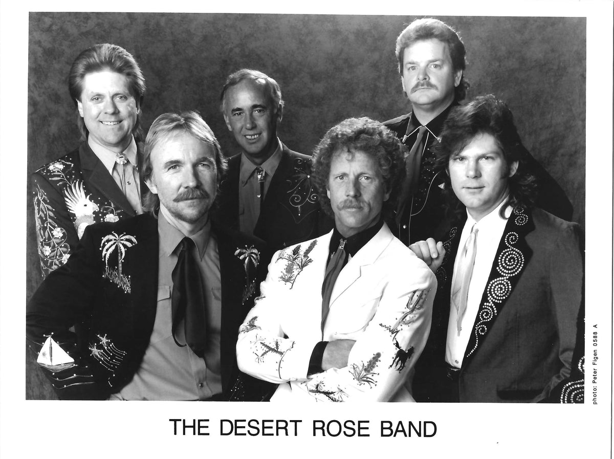 Desert Rose Band® Live Concert LP BUNDLE Signed by Chris Hillman