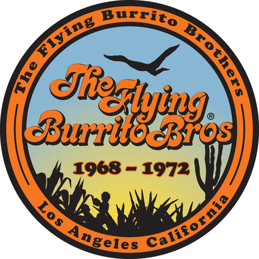 Flying Burrito Brothers Logo Sticker