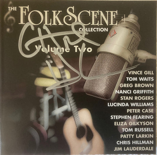 FolkScene live recordings CD Volume 2 Signed by Chris Hillman