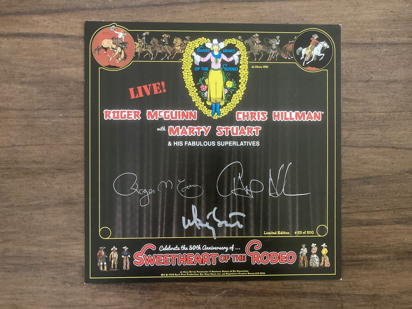 Sweetheart of the Rodeo 50th Anniversary Tour Bundle