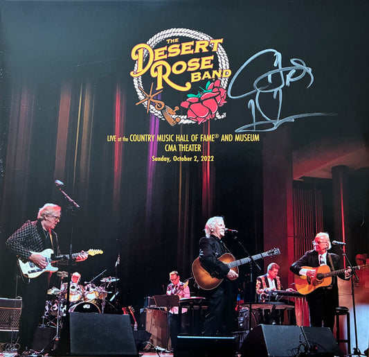 Desert Rose Band® Live LP – Signed by Chris Hillman