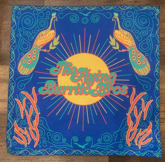 Flying Burrito Brothers bandanas – "Peacock" version