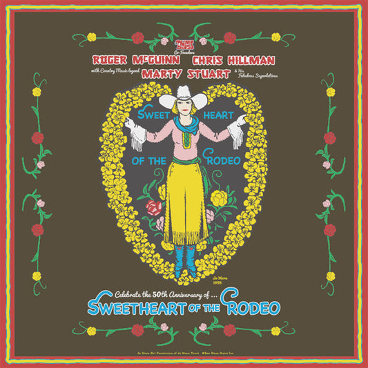 "Sweetheart of the Rodeo" 50th Anniversary Bandana