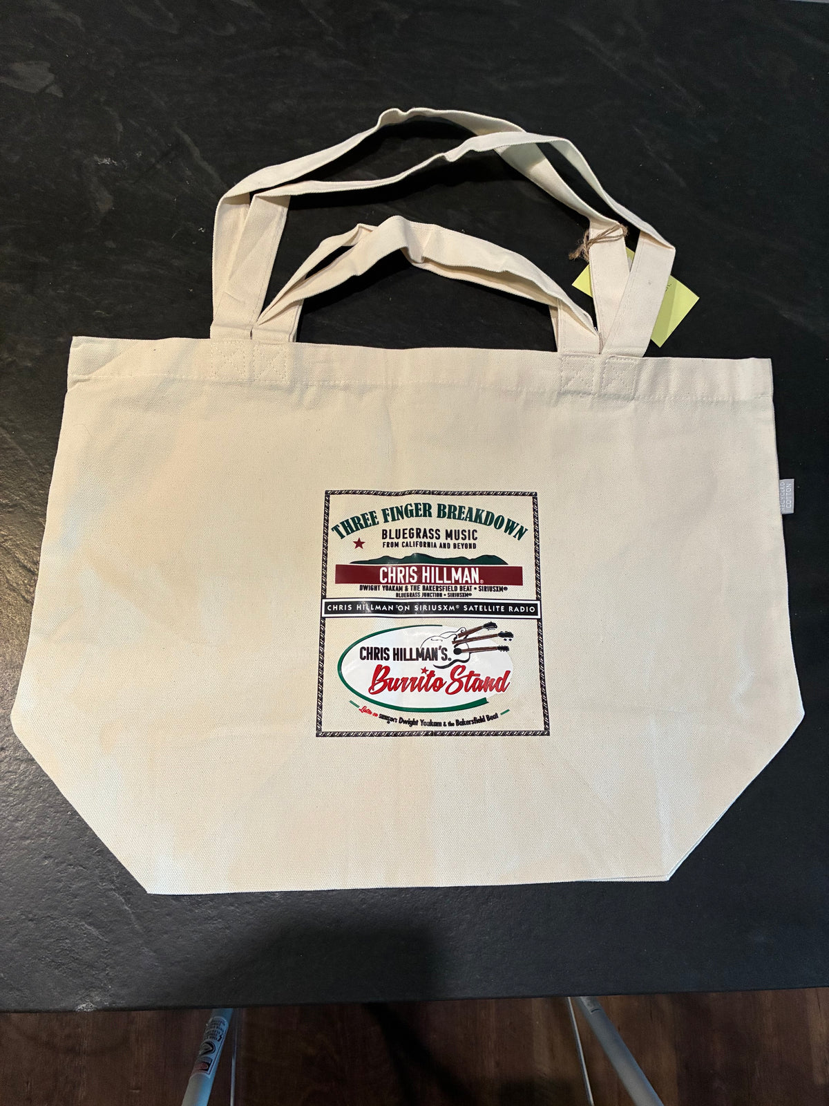 Chris Hillman SiriusXM® show Tote bag