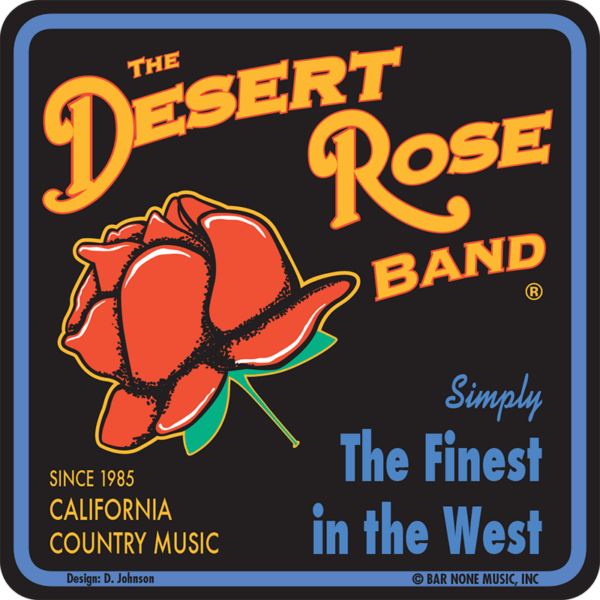 Desert Rose Band sticker